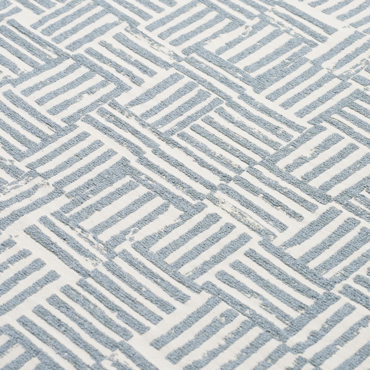 Schumacher Patchwork Ocean Fabric