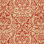 Schumacher Valencay Damask Terracotta Fabric
