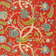 Schumacher Jaipur Tree Poppy Fabric