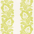 Schumacher Margate Damask Print Apple Fabric