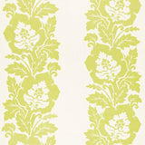 Schumacher Margate Damask Print Apple Fabric