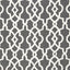 Schumacher Summer Palace Fret Smoke Fabric