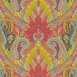 Schumacher Cambay Paisley Print Parrot Fabric