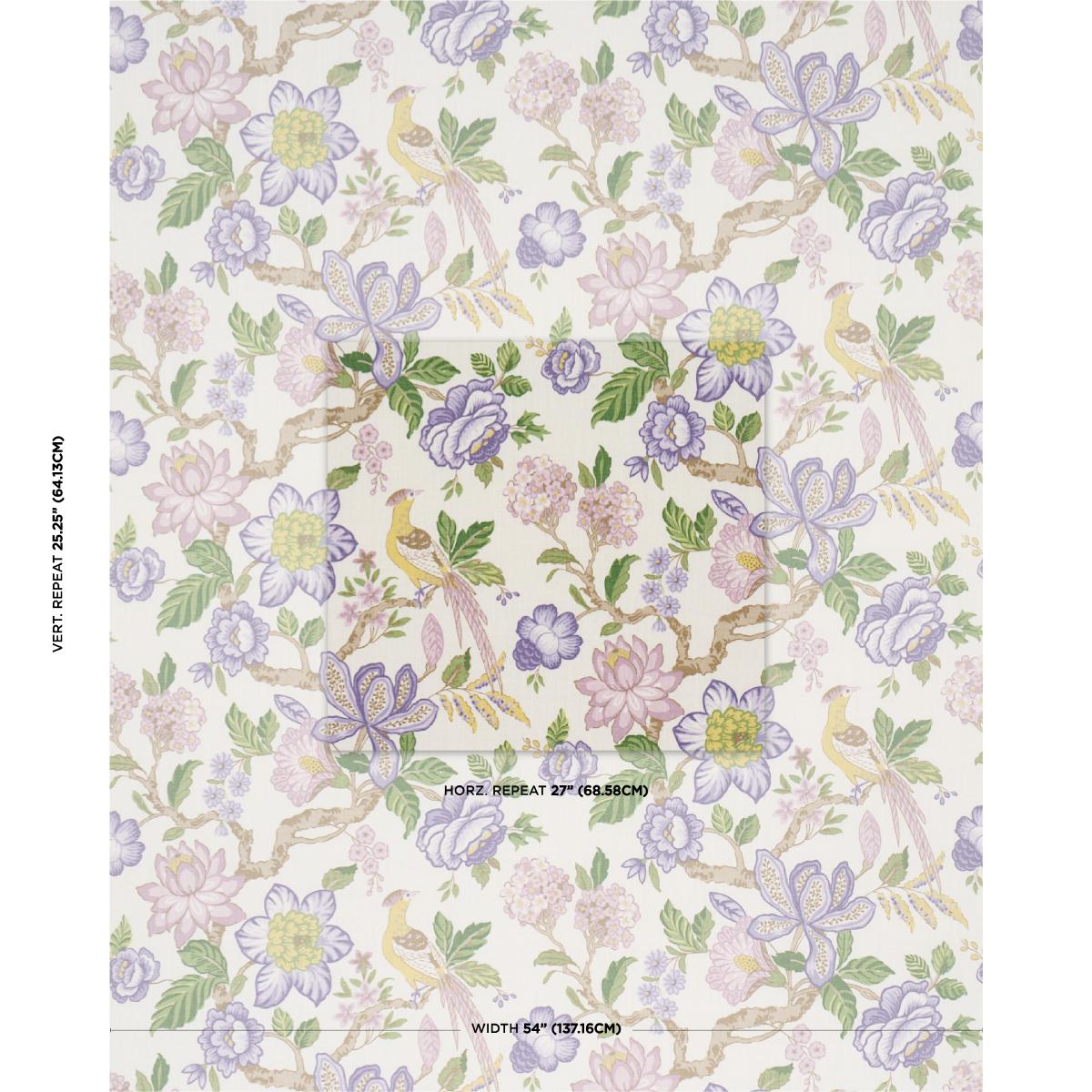 Schumacher Huntington Gardens Lavender Fabric