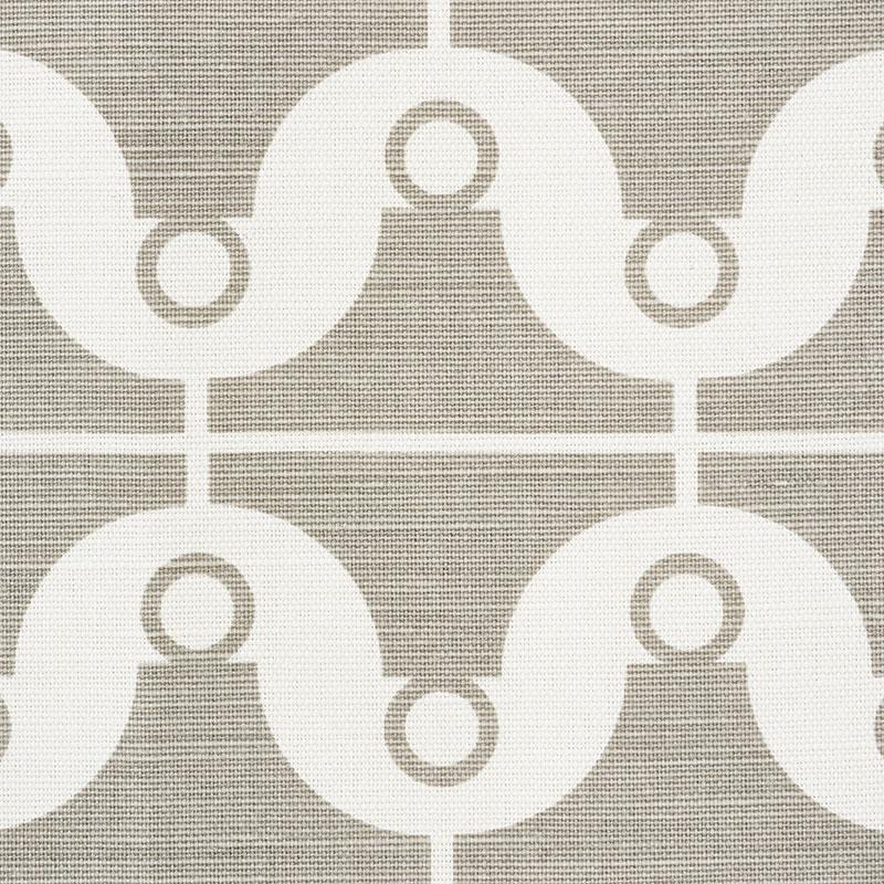Schumacher London Bridge Taupe Fabric