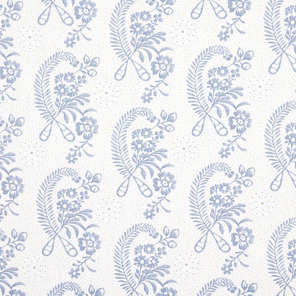 Schumacher Millicent Delft Fabric