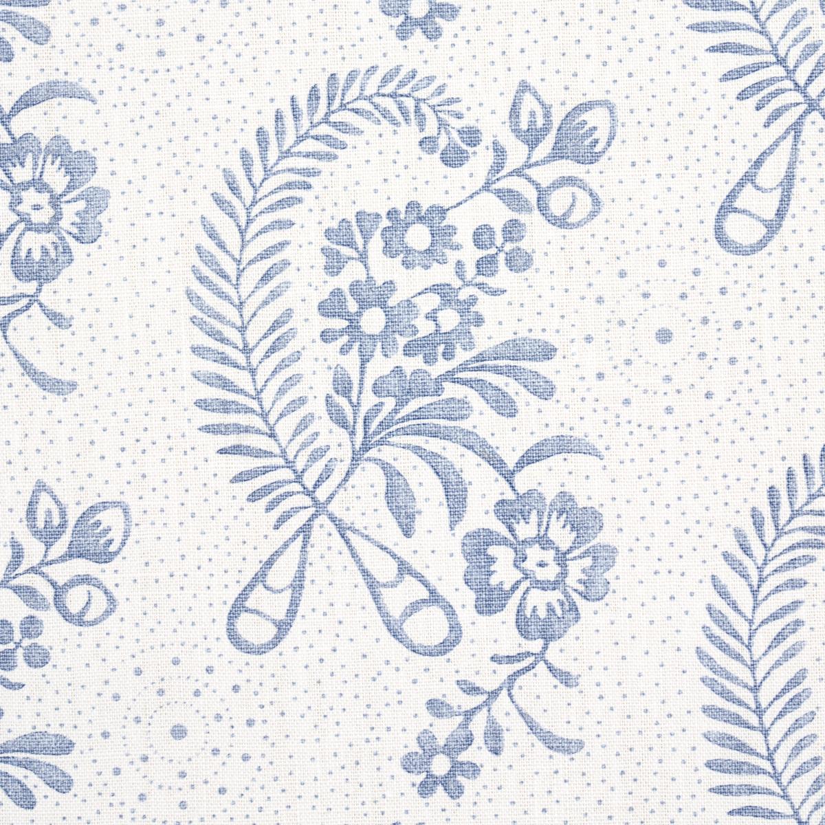 Schumacher Millicent Delft Fabric