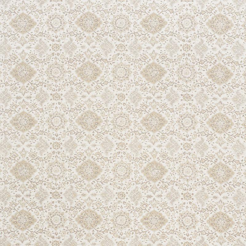 Schumacher Montecito Floral Neutral Fabric
