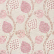 Schumacher Annabel Warp Print Rose Fabric
