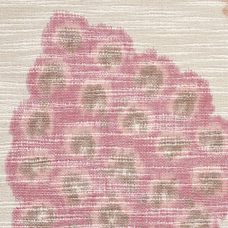 Schumacher Annabel Warp Print Rose Fabric