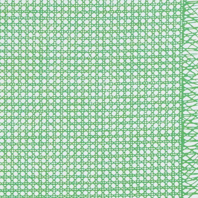 Schumacher Sugar Cane Green Fabric