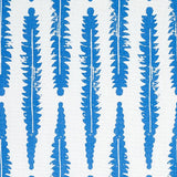 Schumacher Fern Blue Fabric