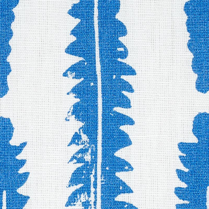 Schumacher Fern Blue Fabric
