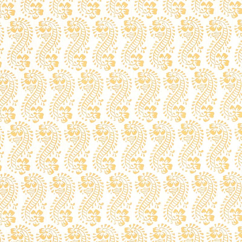 Schumacher Lani Gold Fabric