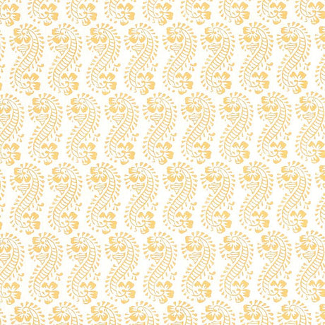 Schumacher Lani Gold Fabric