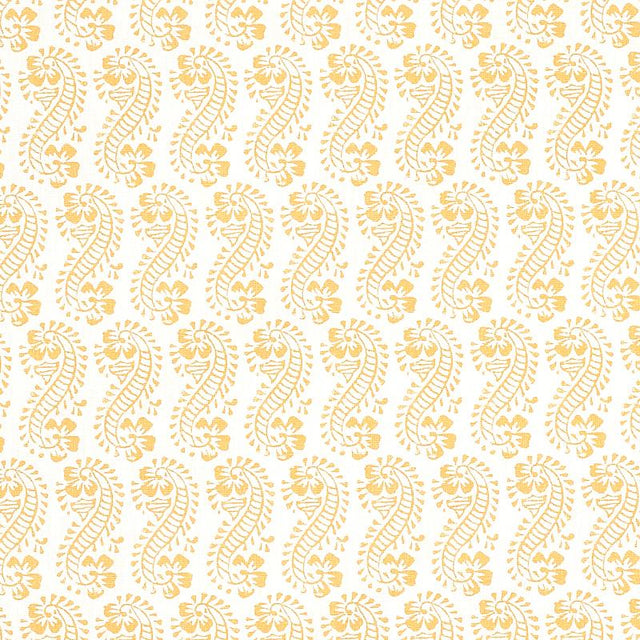 Schumacher Lani Gold Fabric