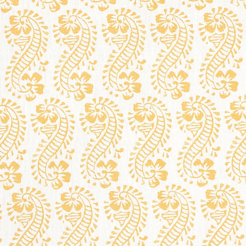 Schumacher Lani Gold Fabric