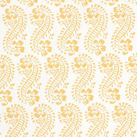 Schumacher Lani Gold Fabric