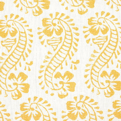 Schumacher Lani Gold Fabric
