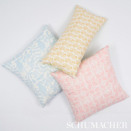Schumacher Lani Gold Fabric