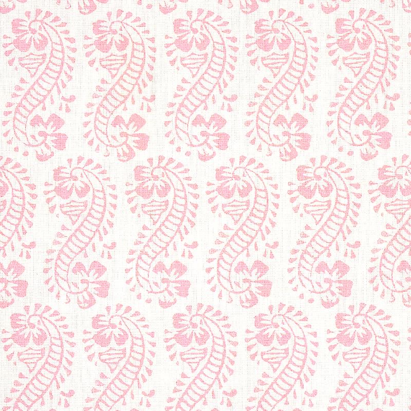 Schumacher Lani Pink Fabric