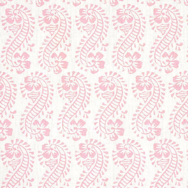 Schumacher Lani Pink Fabric