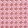 Schumacher Pattee Hand Block Print Pink Fabric