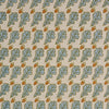 Schumacher Oak Hand Block Print Blue Fabric