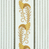 Schumacher Aleksy Stripe Neutral Fabric