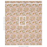 Schumacher Malabar Vine Blush Fabric