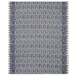 Schumacher Daria Paisley Indigo Fabric