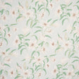 Schumacher Scattered Lilies Sky Fabric