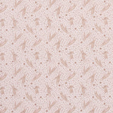Schumacher Rabbit High Performance Print Blush Fabric