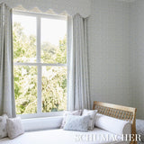 Schumacher Rabbit High Performance Print Blush Fabric