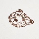 Schumacher Bear High Performance Print Ivory Fabric