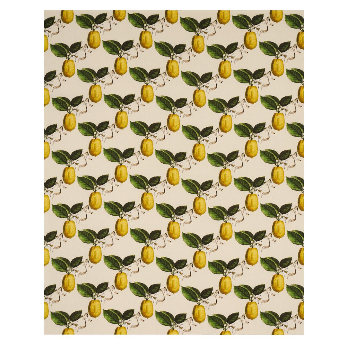 Schumacher Le Citron Natural Fabric