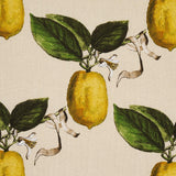 Schumacher Le Citron Natural Fabric