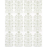 Schumacher Jaipur Mughal Flower Green Fabric