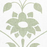 Schumacher Jaipur Mughal Flower Green Fabric