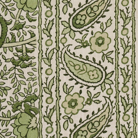Schumacher Daisy Indoor/Outdoor Leaf Green Fabric