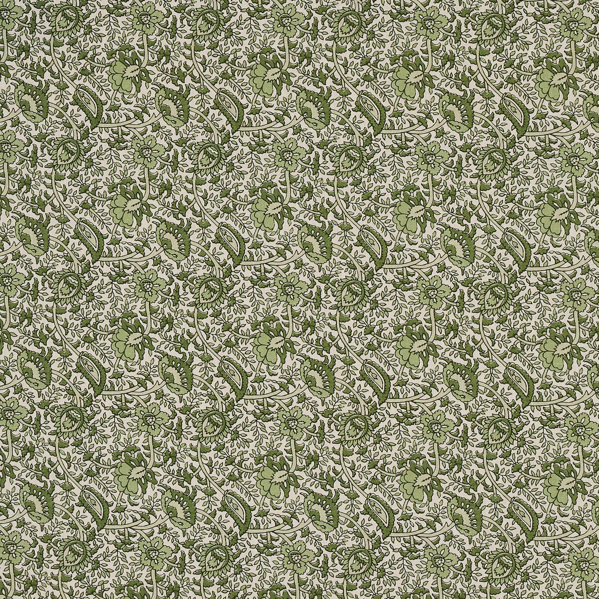 Schumacher Daisy Indoor/Outdoor Leaf Green Fabric