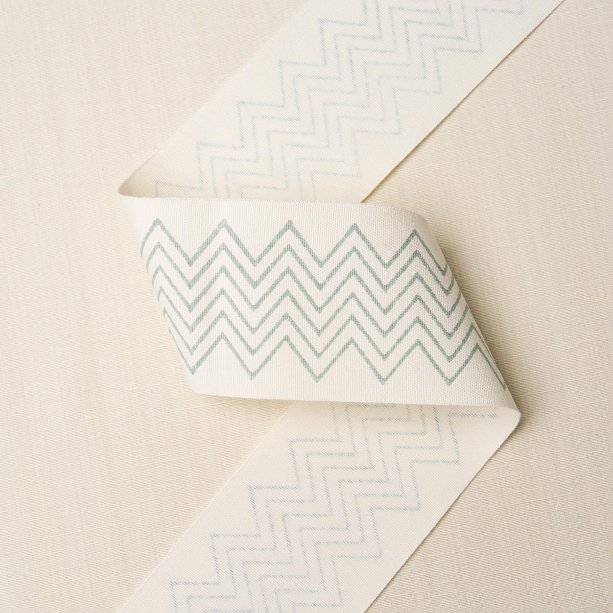 Schumacher Sky Leora Hand Blocked Tape Narrow