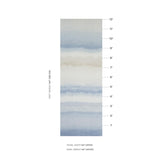 Schumacher Orissa Panel Blue & Natural Fabric