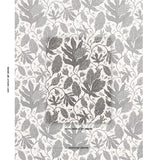 Schumacher Polka Dot Jungle Black & Cream Fabric