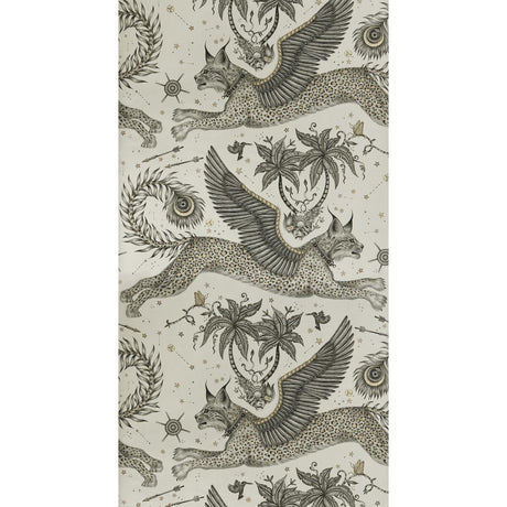 Clarke & Clarke LYNX GILVER Wallpaper