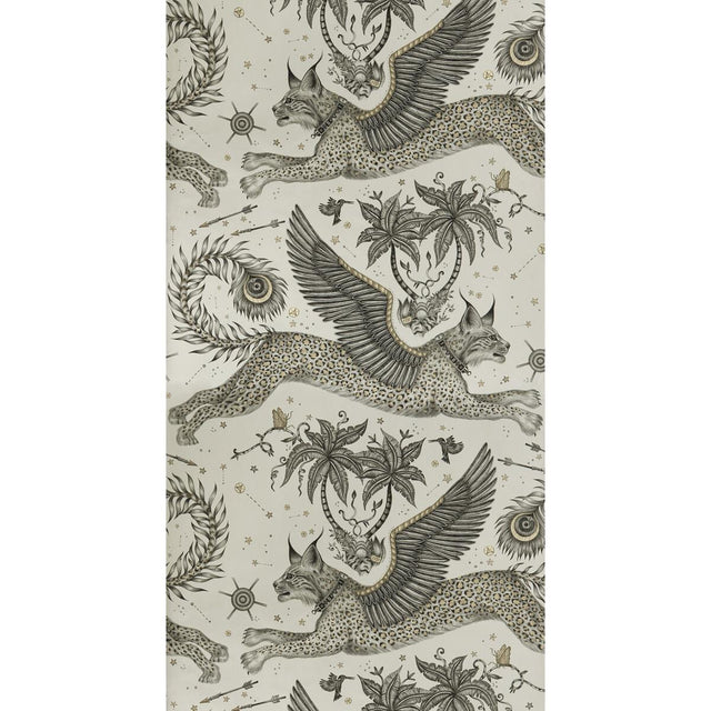 Clarke & Clarke LYNX GILVER Wallpaper