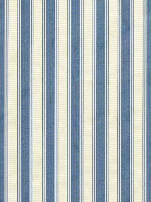 Scalamandre Shirred Stripe Lapis Fabric