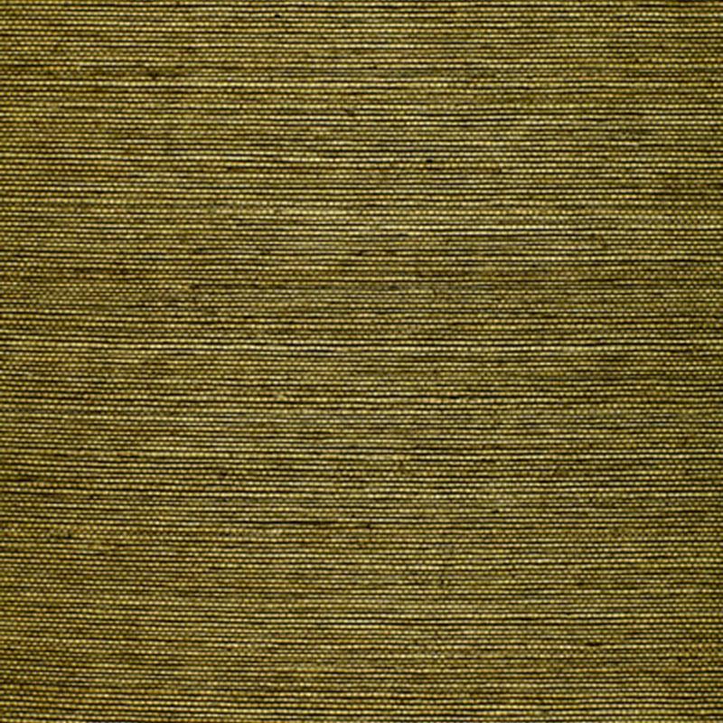 Schumacher Ningbo Sisal Olive Wallpaper