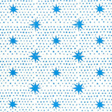 Schumacher Spot & Star Blue Wallpaper