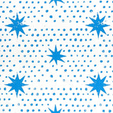 Schumacher Spot & Star Blue Wallpaper